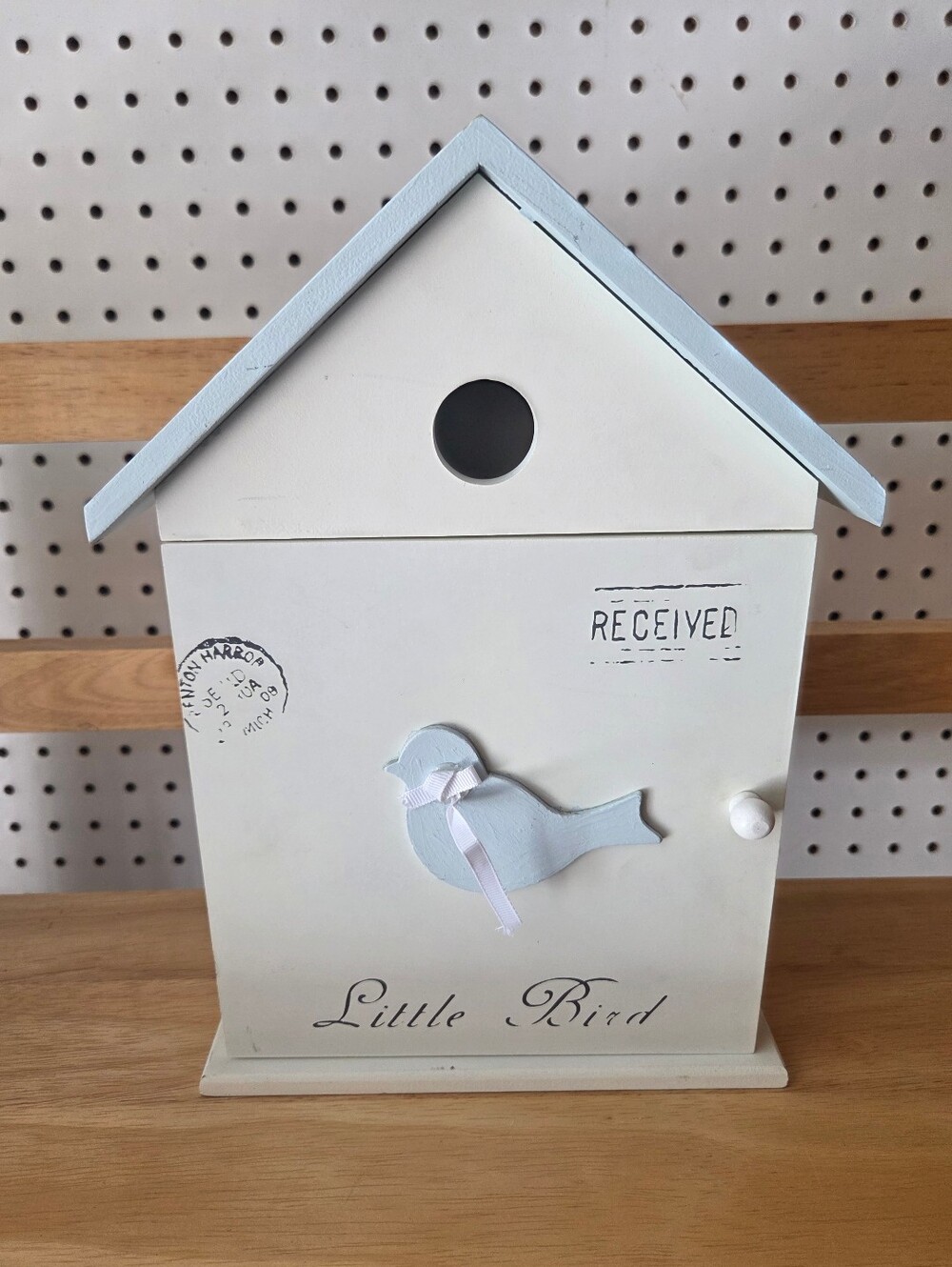 Birdhouse Jewelry Cabinet Key Storage